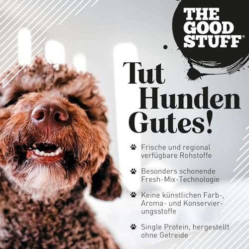 THE GOODSTUFF Pferd (Adult) 12,5 kg | Hochwertiges Hundetrockenfutter getreidefrei | Mit frischem Pferdefleisch | Hundefutter trocken für ausgewachsene Hunde | Super-Premium Trockenfutter für Hunde