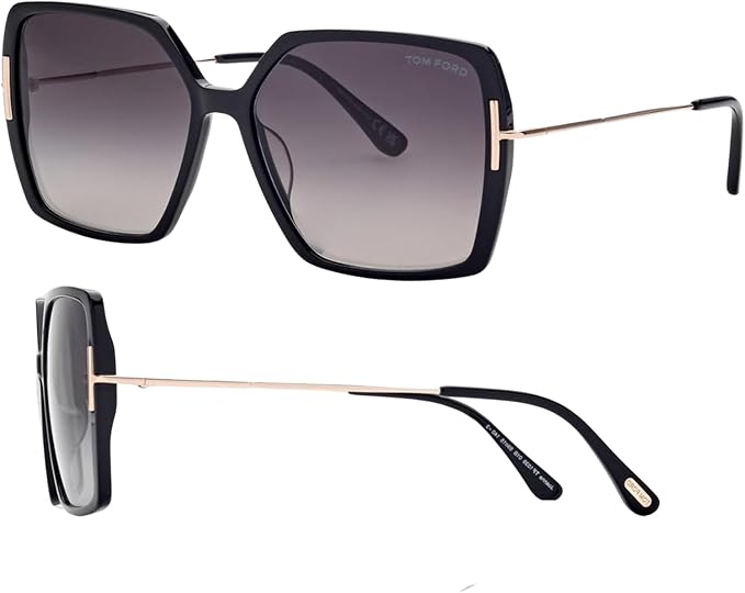 Tom Ford FT1039-F JOANNA Butterfly Shape Sunglasses + Bundle With eSHADES Eyewear Cleaning Kit