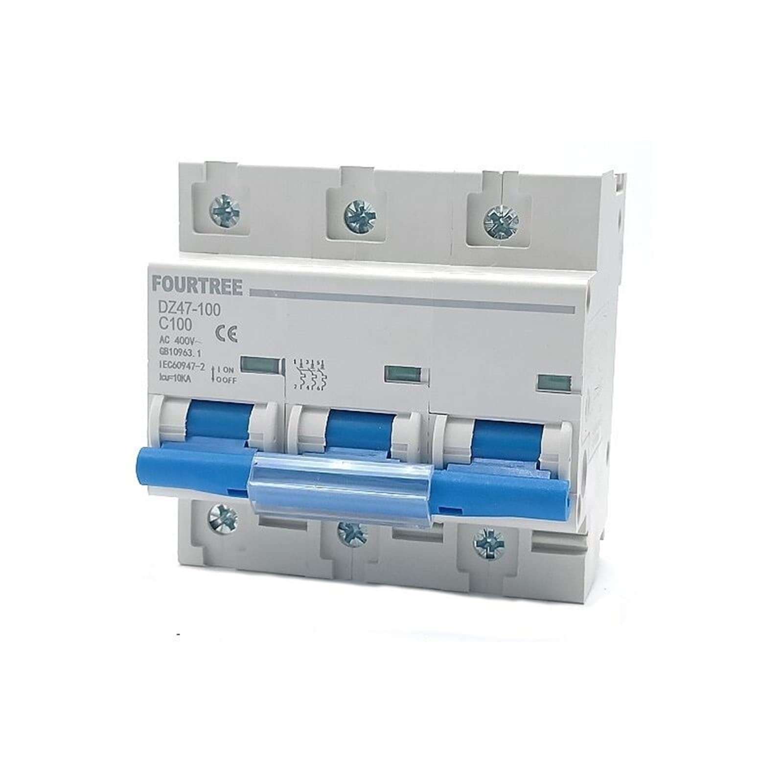 Disjoncteur MCB 10KA 80A 3P interrupteur à air miniature pour tableau électrique