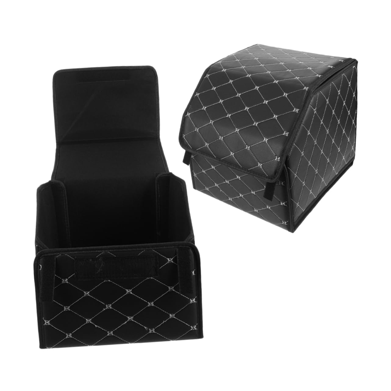 Organiseur de coffre de voiture pliable fini le désordre lot de 2