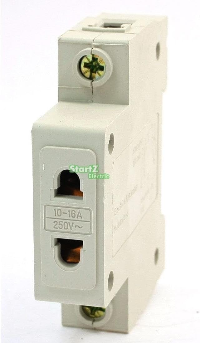 2 Pin 250VAC 10-16A DIN Rail AC30 Modular Power Socket