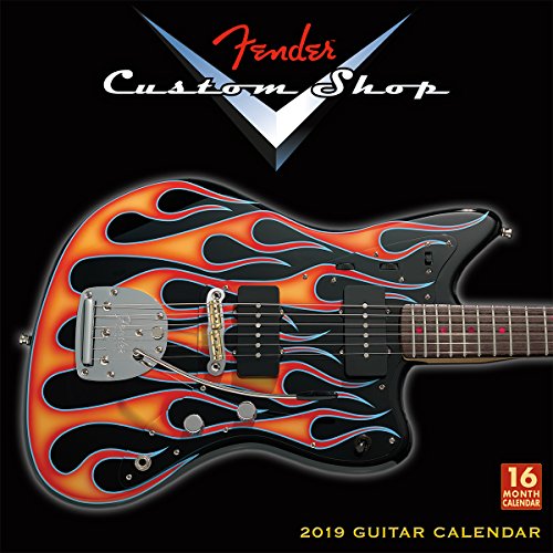 Fender Custom Shop Guitar 2019 Wall Calendar
