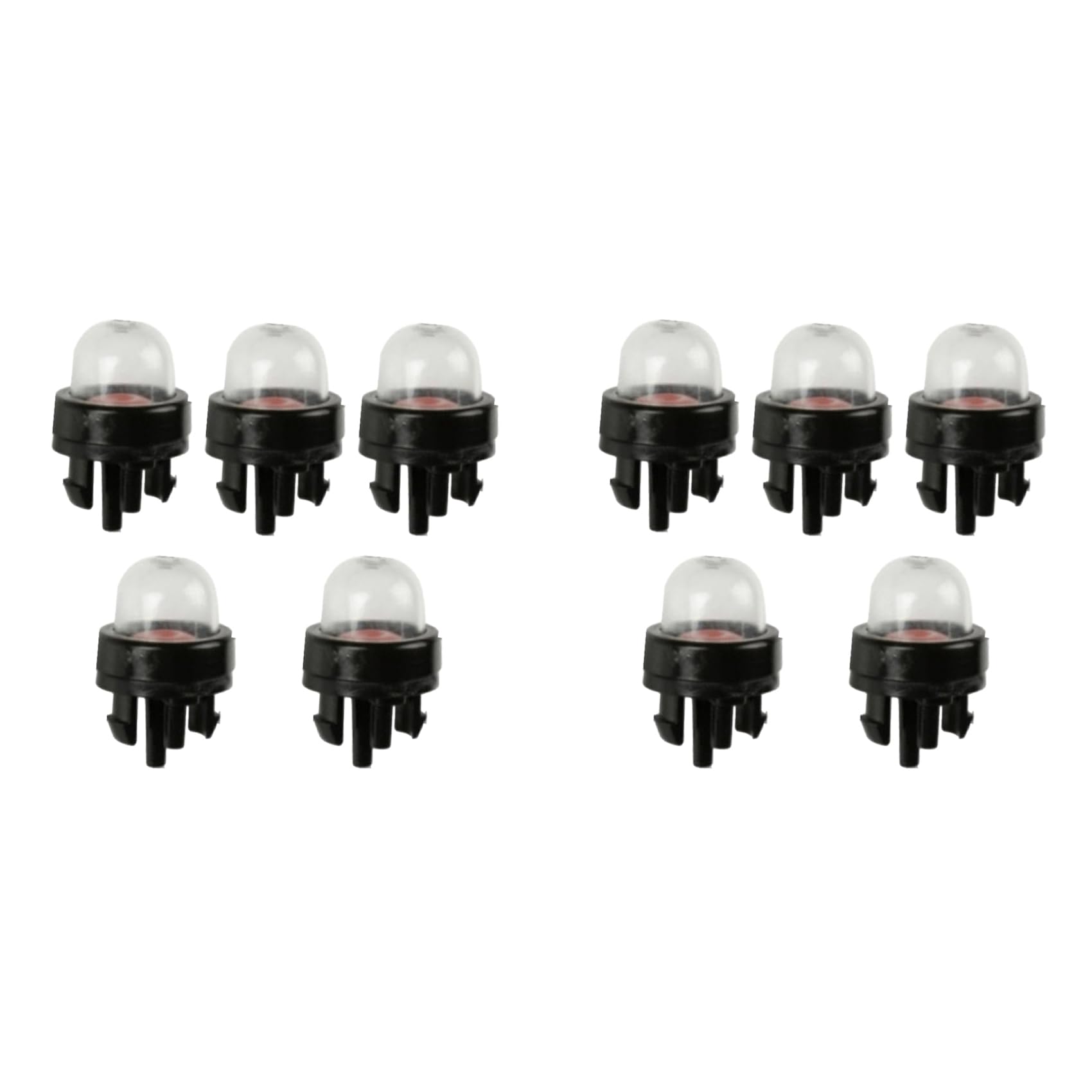 Jnchdghwa Black 10X Snap In Primer Bulb For 2-Cycle Small Engine Leaf Blower String Trimmer Brush Cutter Chainsaw