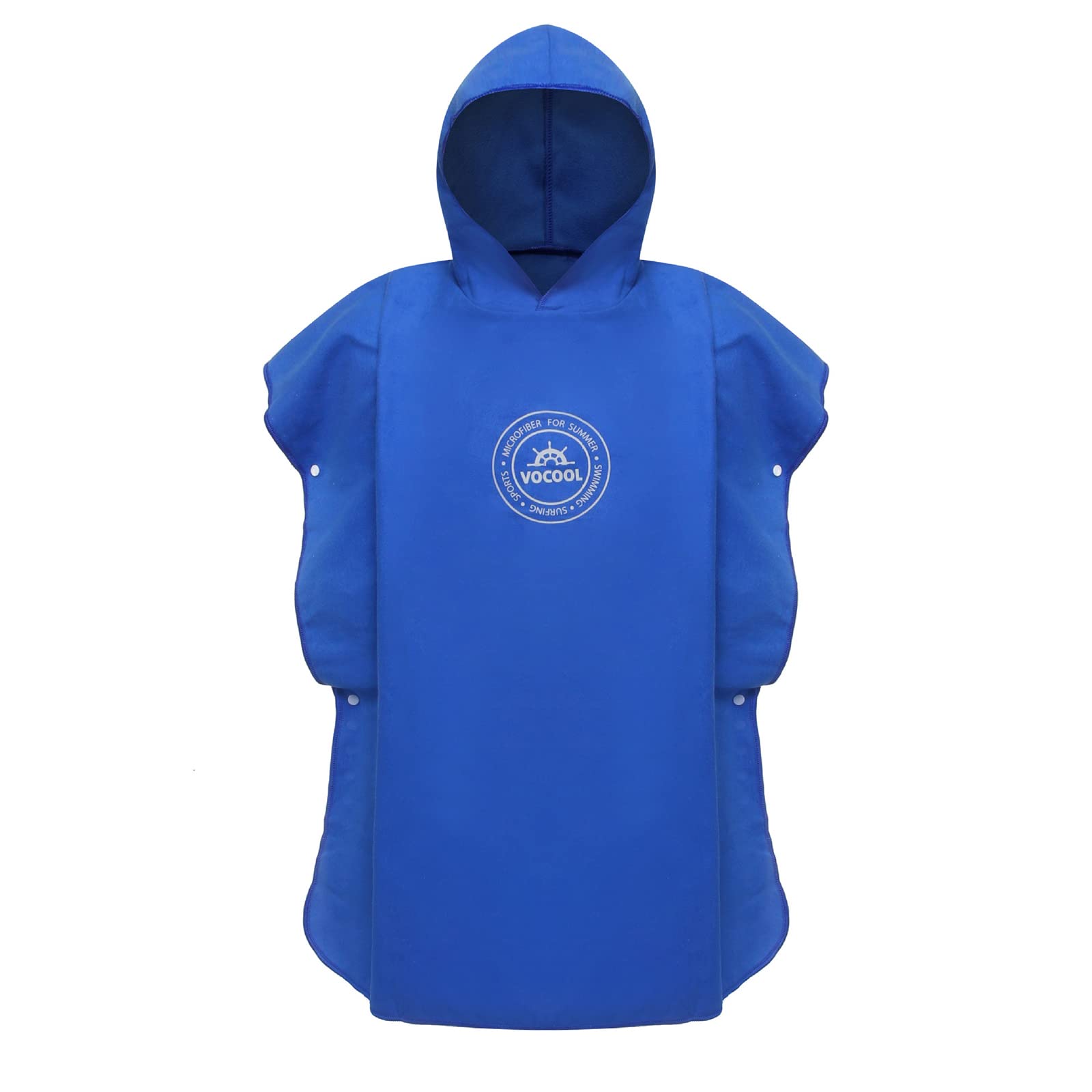 Serviette poncho à capuche enfants peignoir de bain piscine robe de plage M
