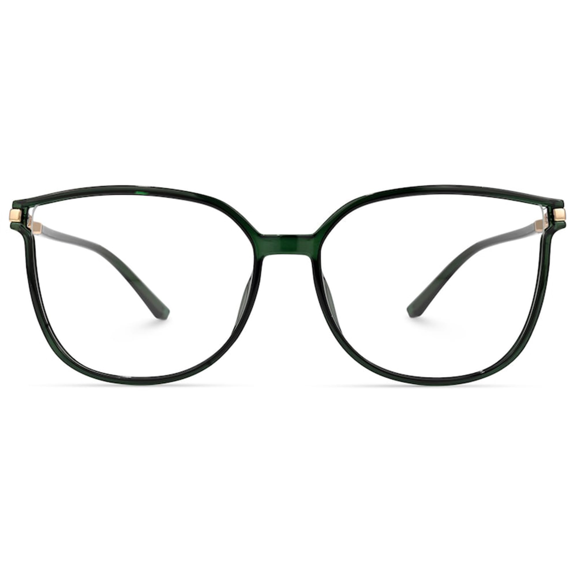 Zeelool Blue Light Blocking Glasses, TR90 Cat Eye Glasses Frame for Women with Non-prescription Lens Rodz ZJGT548130