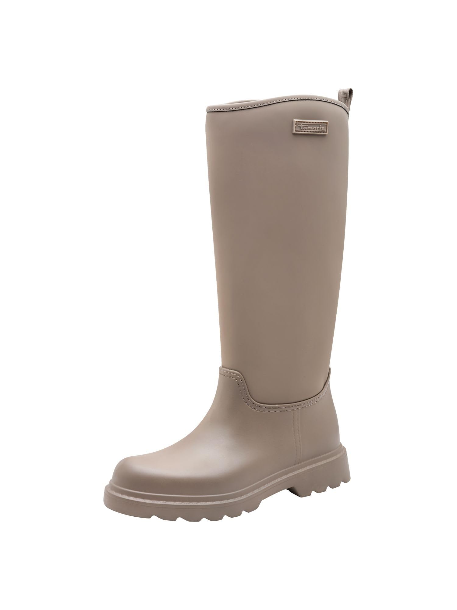 Tamaris Women's Flat Boots, taupe, 39 EU