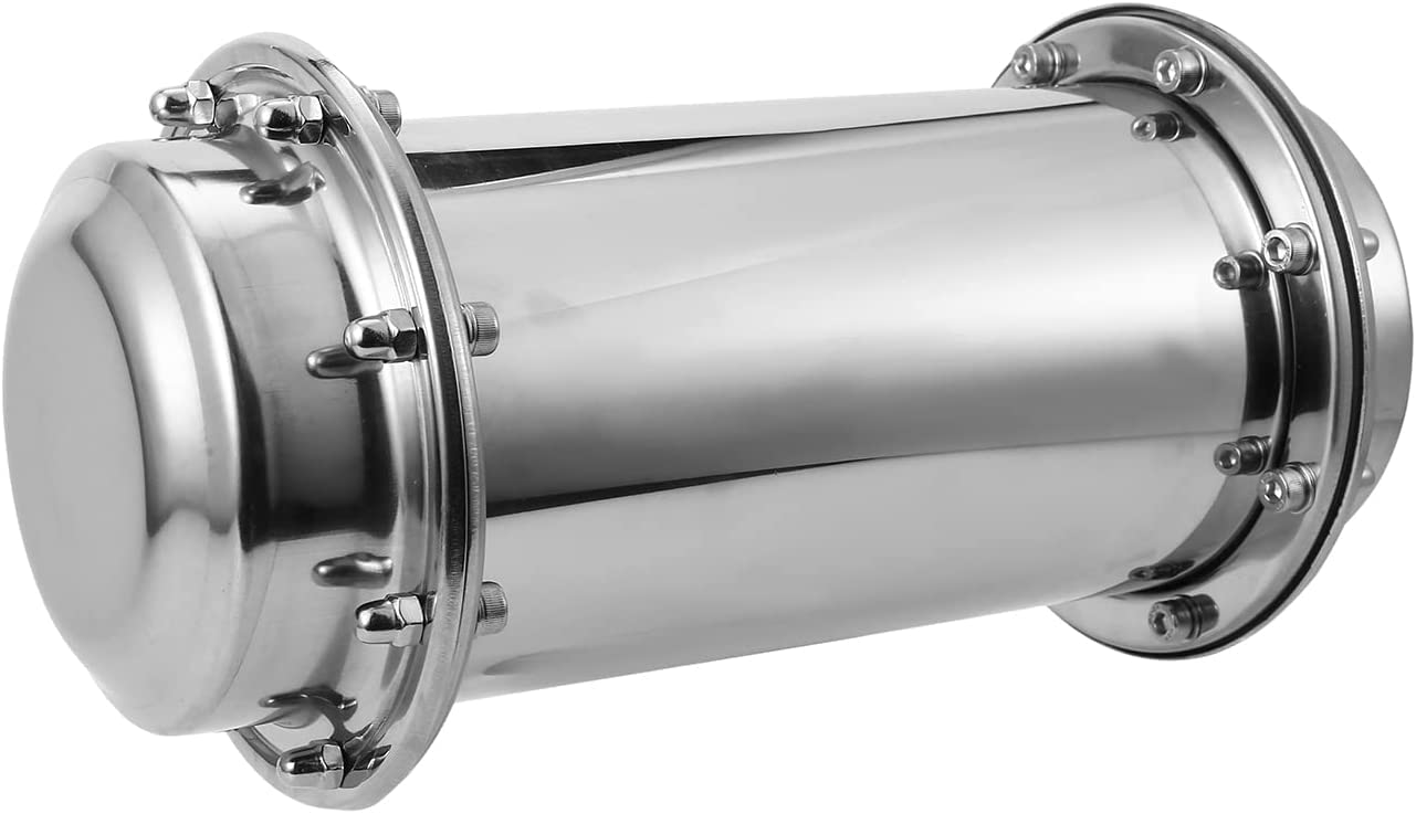 Time Capsule Anti-Corrosion Waterproof 304 Stainless Steel Capsule Container Durable for Granddaughter Future Graduation Gifts (10.2 Inch)