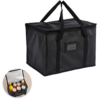 Cool Bag 40 L Picnic Bag Thermal Bag Insulated Bag Freezer Bag Foldable Thermal Bag Freezer Bag for Shopping Picknic Camping Beach BBQ Outdoor Travel Car