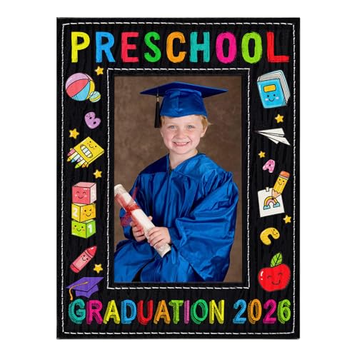 PETCEE Preschool Graduation Gift - Preschool Graduation Picture Frame 2026 4'x 6' Pre K...