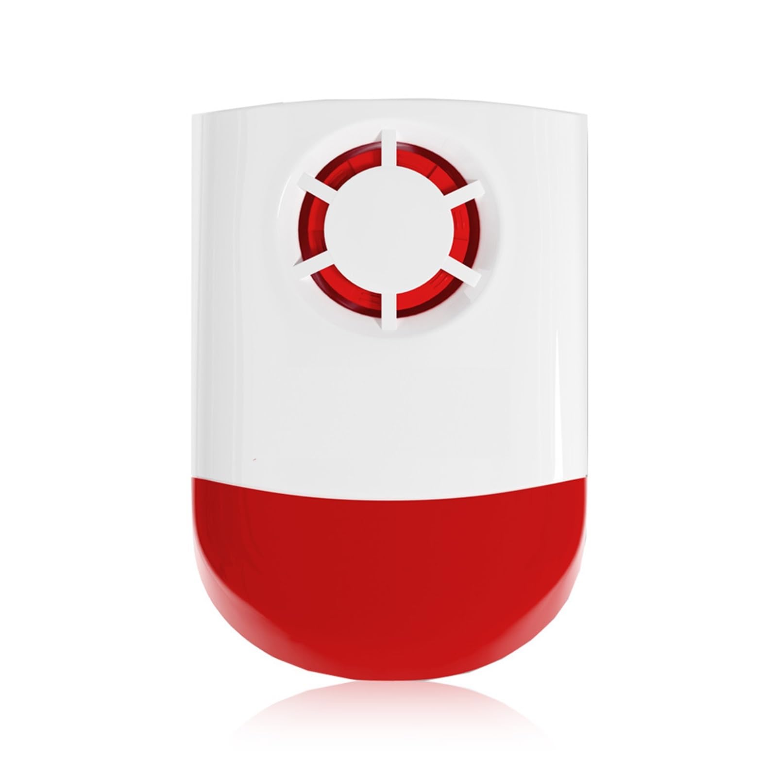 433MHz Flashing Light Horn Anti-Theft Reminder Household Wireless Sound-Light Alert Audible and Visual Alarm