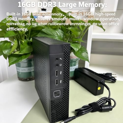 Image of HYZSUN SFF Desktop Computer PC | Cheap Budget PC Tower