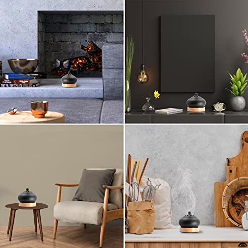 Electric Incense Burner With Adjustable Timer, Incense Burner Holder, Incense Burner, For Fragrant Wood, Wax Melts Or Oil Burner.(Black) #TOP4