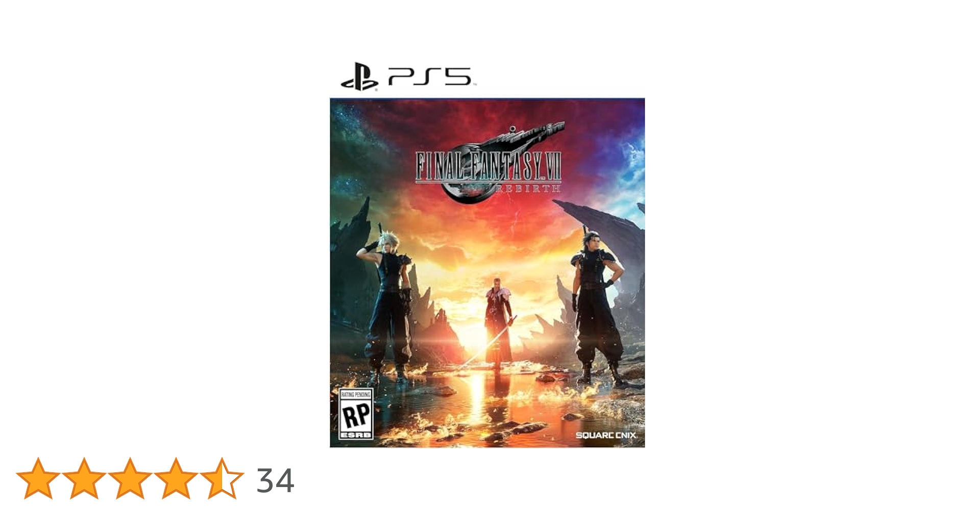 ファイナルファンタジーVIIリバース　PS5 Amazon.co.jp: Final Fantasy VII Rebirth (輸入版:北米) - PS5