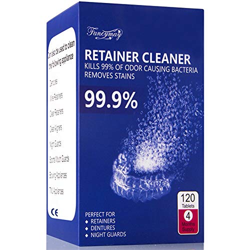 Retainer Cleaning Tablets - New Formulation (120 Tablets Pack, 4 Months Supply)