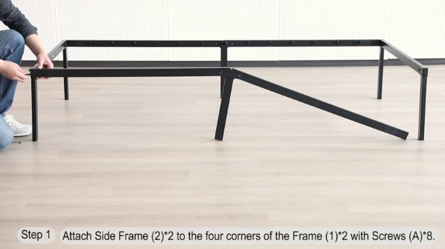 Amazon.com: CUANBOZAM Twin Bed Frame - Heavy Duty Metal