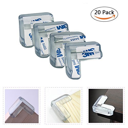 20PCS Corner Guards Corner Protectors Baby Safety Clear