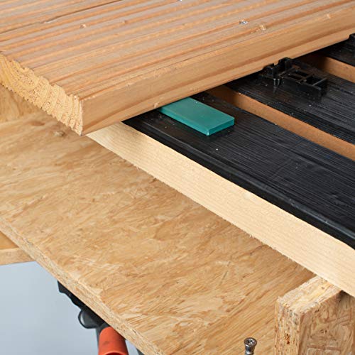 Connex Verglasungsklötze-Set 300-teilig - 100 x 24 mm - Sechs Höhen von 1 bis 6 mm - Farbig sortiert - Mit Riffelung - Aus Polypropylen / Unterlegplättchen / Tragklötze / Kunststoff-Keile / B34300