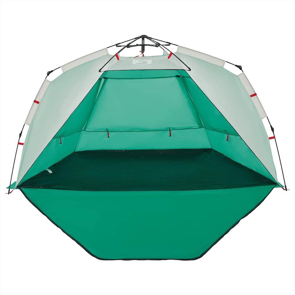 Tenda Da Spiaggia 2 Persone Verde Mare Rilascio Rapido
