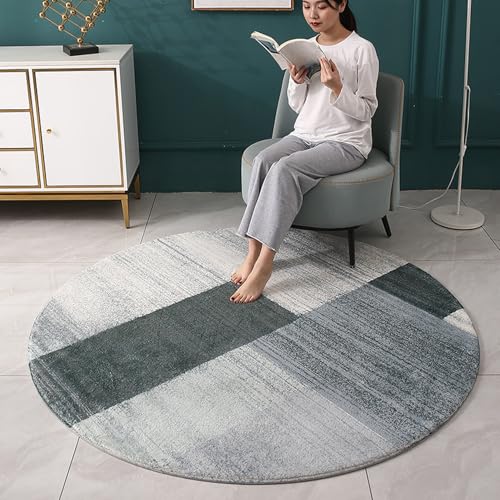 ラグ 丸 洗えるラグマット 丸型 円形 グレー カーペット シャギーラグ 80*80cm マイクロファイバー 滑り止め 絨毯 生地 裏滑り止め 1年中使えるタイプ 夏 冷房対応 床暖房対応 花柄2 ホットカーペット 北欧 ベッドルーム ワンルーム XFDG