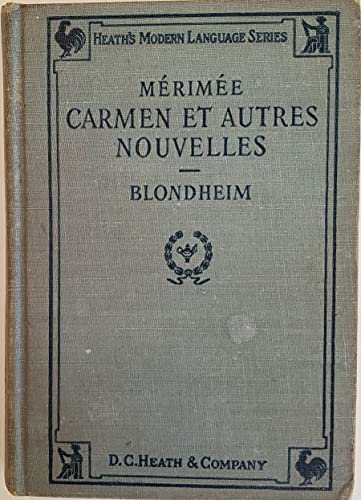 Carmen Et Autres Nouvelles [French] B006LM8I2I Book Cover
