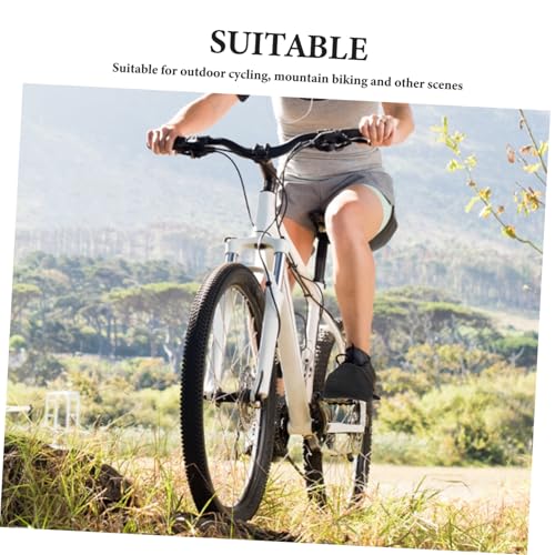 Cubiertas para zapatos de bicicleta de invierno, protectores antideslizantes para calzado ciclista con diseño transpirable para hombres y mujeres, para ciclismo de carretera y montaña, mantienen los pies cálidos y secos miniatura 2