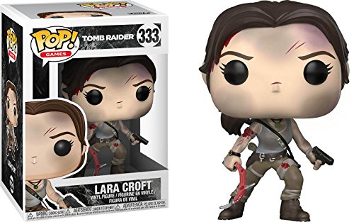 Funko Pop! Games: Tomb Raider - Lara Croft #333 Vinyl Figure (Bundled with Pop Box Protector Case)