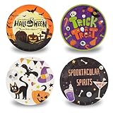 Photo Gallery dhaiqc 48 piatti di carta per halloween, 18 cm, fantasma, gatto, zucca, usa e getta, per halloween, accessori per feste di halloween (halloween) Photo Gallery dhaiqc 48 piatti di carta per halloween, 18 cm, fantasma, gatto, zucca, usa e getta, per halloween, accessori per feste di halloween (halloween)