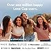 Lena Sensitive Menstrual Cup Large – Reusable Period Cup for Heavy Flow – Soft, BPA-Free, Medical-Grade Silicone, Comfortable, Leak-Free Protection (Up to 12 Hours), Clear