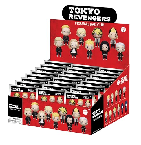 Tokyo Revengers Series 2 5 Collectible Bag Clip Blind Bag (ONE Random Figure) Anime Character Keychain/Backpack Accessory | Official Licensed Merchandise