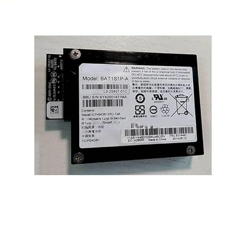 for X3650M4 M5110 81Y4484 81Y4485 81Y4491 512MB Cache Card + Battery