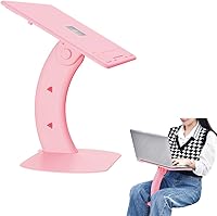 Vista 1 de Escritorio portátil para computadora portátil, bandeja de regazo para computadora portátil, mesa para comer, escribir, soporte ajustable