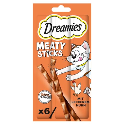 DREAMIES™ Meaty Sticks Katzensnacks Huhn 14 x 6 x 5g