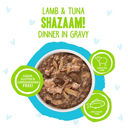 Weruva 0737 B.F.F. Omg - Best Feline Friend Oh My Gravy!, Shazaam! With Lamb & Tuna In Gravy Cat Food thumb #3