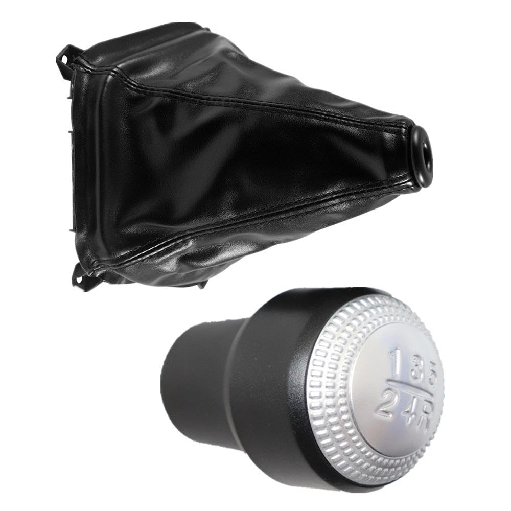 POANBCGY Gear Shift Knob Lever Shifter Gaiter Boot Cover for Hyundai Tucson IX35 2004-2009 Auto Parts(2Pcs)