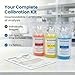 pH Buffer Calibration Solution 3-Pack — 1 Gallon Each: pH 4.00, pH 7.00 and pH 10.00 — NIST Traceable Reference Standards for All pH Meters