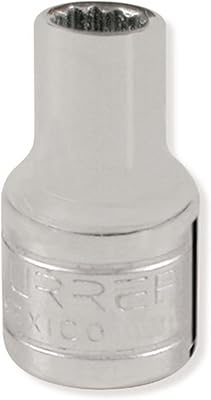 Urrea 4706T 1/4-Inch Drive 12-Point 3/16-Inch Chrome Socket Set
