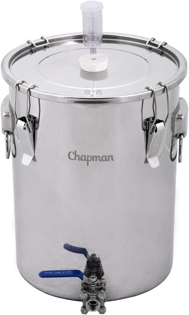 14 Gallon Stainless Steel Fermenter: Home & Kitchen