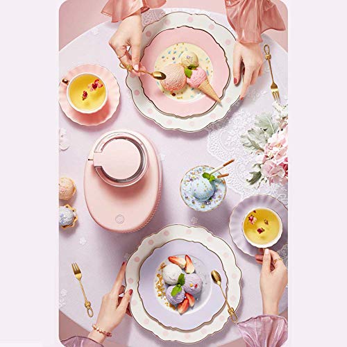 Wgwioo-Electric-Ice-Cream-Machine-Home-Diy-Fruit-Yogurt-Ice-Cream-Fully-Automatic-Refrigeration-Cake-Maker-Machine-Frozen-Fruit-Snowball-Machine-for-KidsBlue