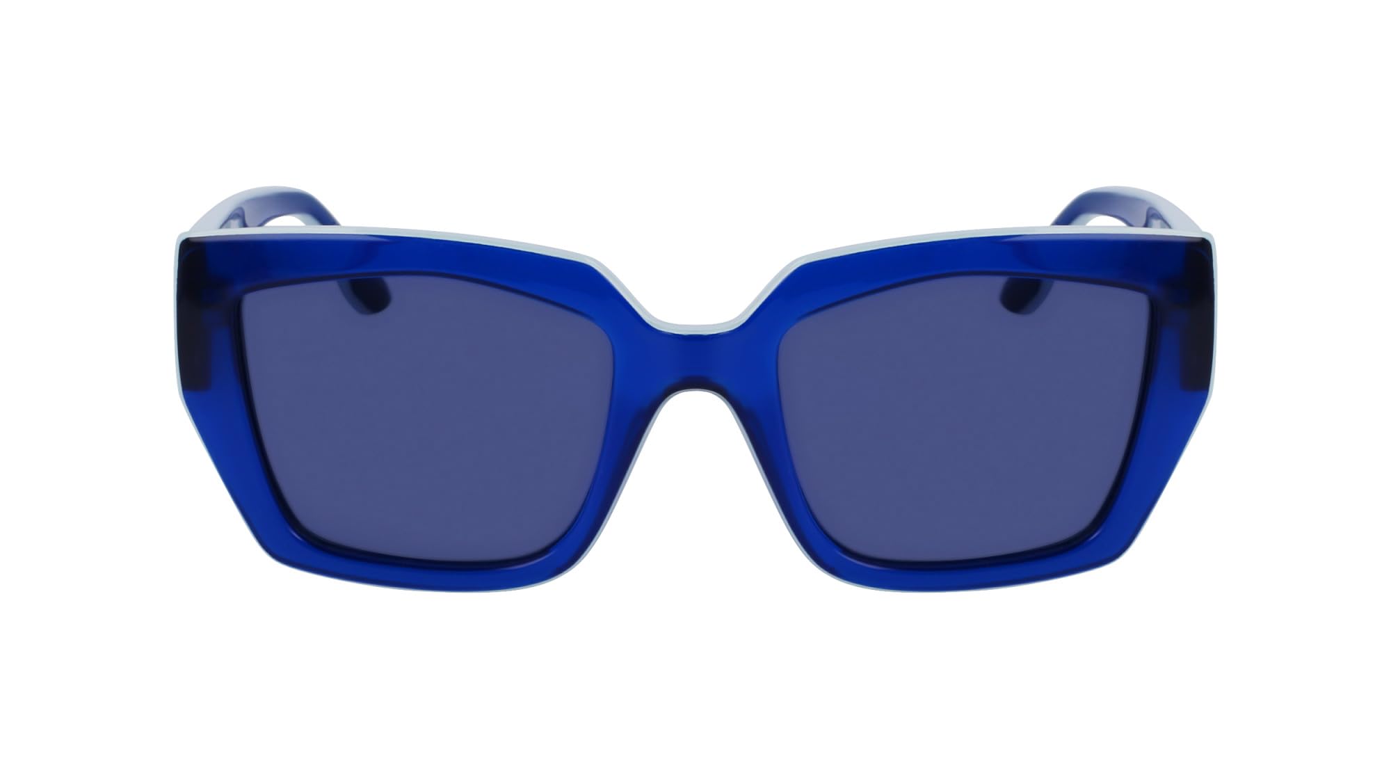 KARL LAGERFELD Women's Sunglasses KL6143S - Blue with Solid Blue Lens