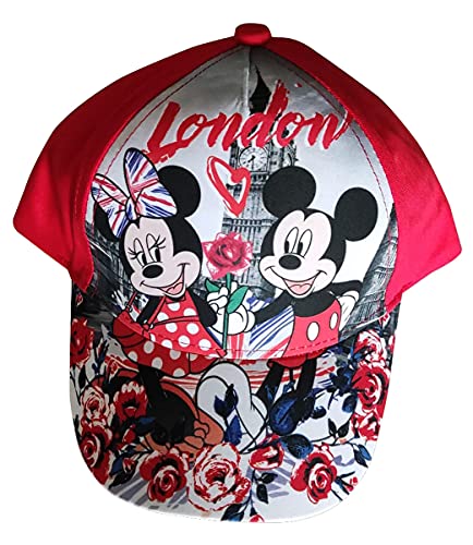 Casquette Minnie et Mickey Mouse à Londres pour enfants : design Big Ben et cœurs