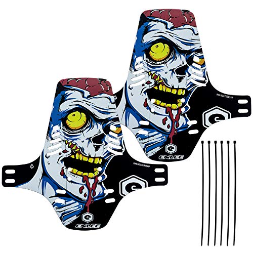 CNC Parafango MTB, Parafanghi per Mountain Bike, Paraspruzzi Anteriori e Posteriori, Universale, Z1, 2 Pezzi
