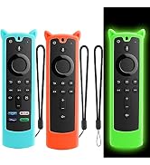 3Packs Firestick Remote Cover for Firesticksticktv 4k 2021(3rd Gen),Silicone Fire Stick Case Comp...