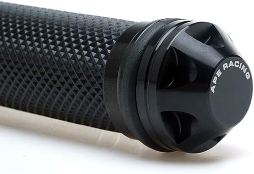 Miniatura 2 de Empuñaduras de mano para motocicleta de 78 pulgadas, agarre universal de goma de gel CNC con extremo de barra para manubrio de 78 pulgadas, ATV