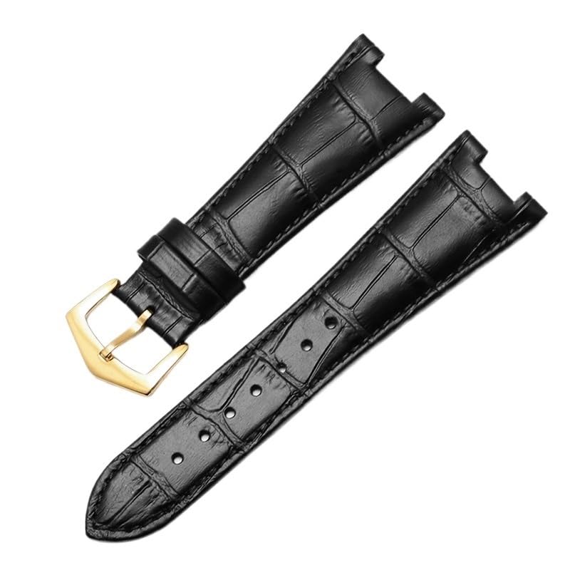 Bracelet de montre en cuir pour Patek Philippe 5711 5712G EZZON 25mm