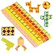 O-Kinee 12 Pack de 24 Bloques Magic Snake Cube, Mini Speed ​​Cubes, Snake Twist Puzzle Toys para niños Llenadores de Bolsos para Fiestas, Favores de Fiesta, Color Aleatorio (12pcs-b)