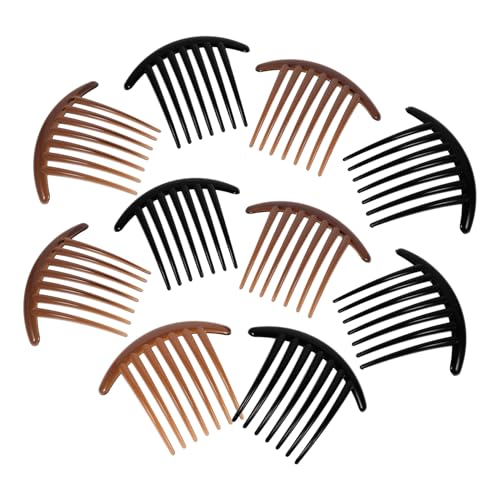 FOMIYES 10 Piezas Peine De Pelo De Mujer Peines De Raya Para Trenzar El Cabello Pasadores De Pelo Para Niñas Gomas Para Mujer Destacando Pinzas Para El Cabello Para Peine De Burlas Cierres