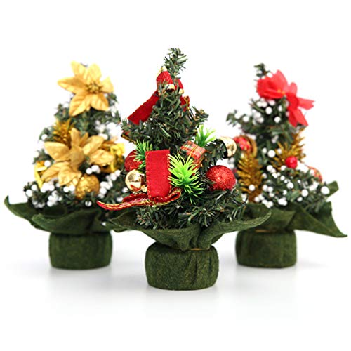 Árvore de Natal Artificial Amosfun com Arcos de Pinhas Descanso de Árvore de Natal Presente para o N