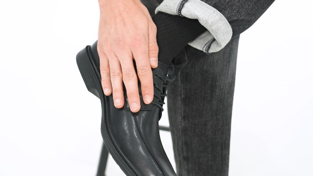 Amazon.com | HEEZ Mens Dress Shoes Black, Split Leather Oxford