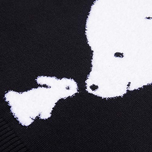 Image of Kid Nation Girls Sweaters Cotton Cute Kids Sweater Crew Neck Holiday Pullover