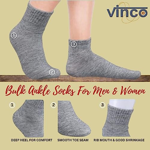 Image of Ankle socks,Comfort Fit Lightweight -No Show Sock Low-Cut Athletic Men Women Cotton Socks